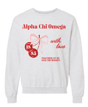 Load image into Gallery viewer, G-2: Greek With Love Sweatshirt - Customizable

