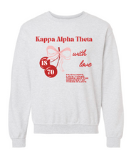 Load image into Gallery viewer, G-2: Greek With Love Sweatshirt - Customizable
