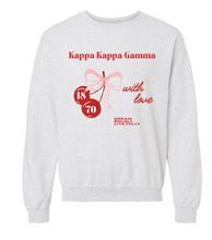 Load image into Gallery viewer, G-2: Greek With Love Sweatshirt - Customizable
