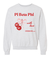 Load image into Gallery viewer, G-2: Greek With Love Sweatshirt - Customizable
