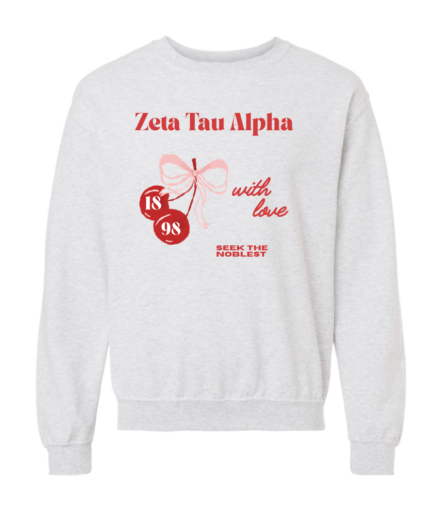 G-2: Greek With Love Sweatshirt - Customizable