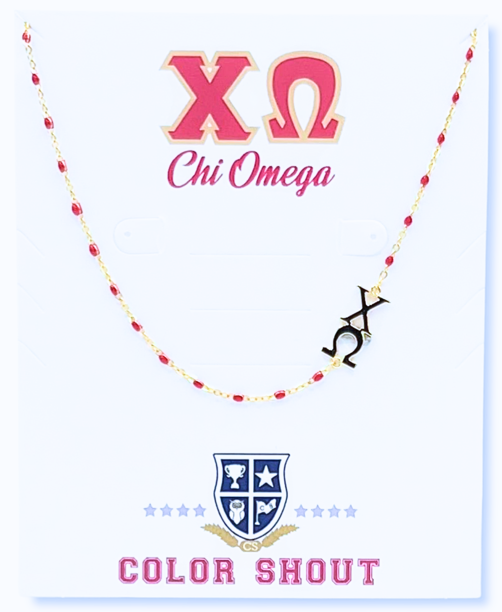 Chi Omega Necklace