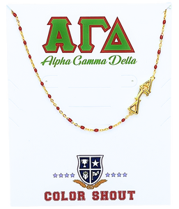 Alpha Xi Delta Necklace