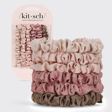 Load image into Gallery viewer, Ultra Petite Satin Scrunchies 6pc - Terracotta
