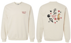 G-14: Biz In The Front/Party In The Back Greek Tee or Crew - Customizable