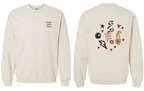 G-14: Biz In The Front/Party In The Back Greek Tee or Crew - Customizable