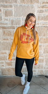 KC Chiefs Yellow Hoodie