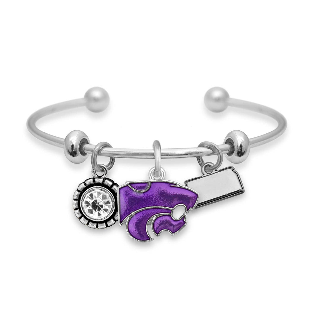 Kansas State Wildcats Home Sweet School Bracelet