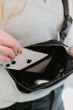 Load image into Gallery viewer, Black Nylon Fanny Pack
