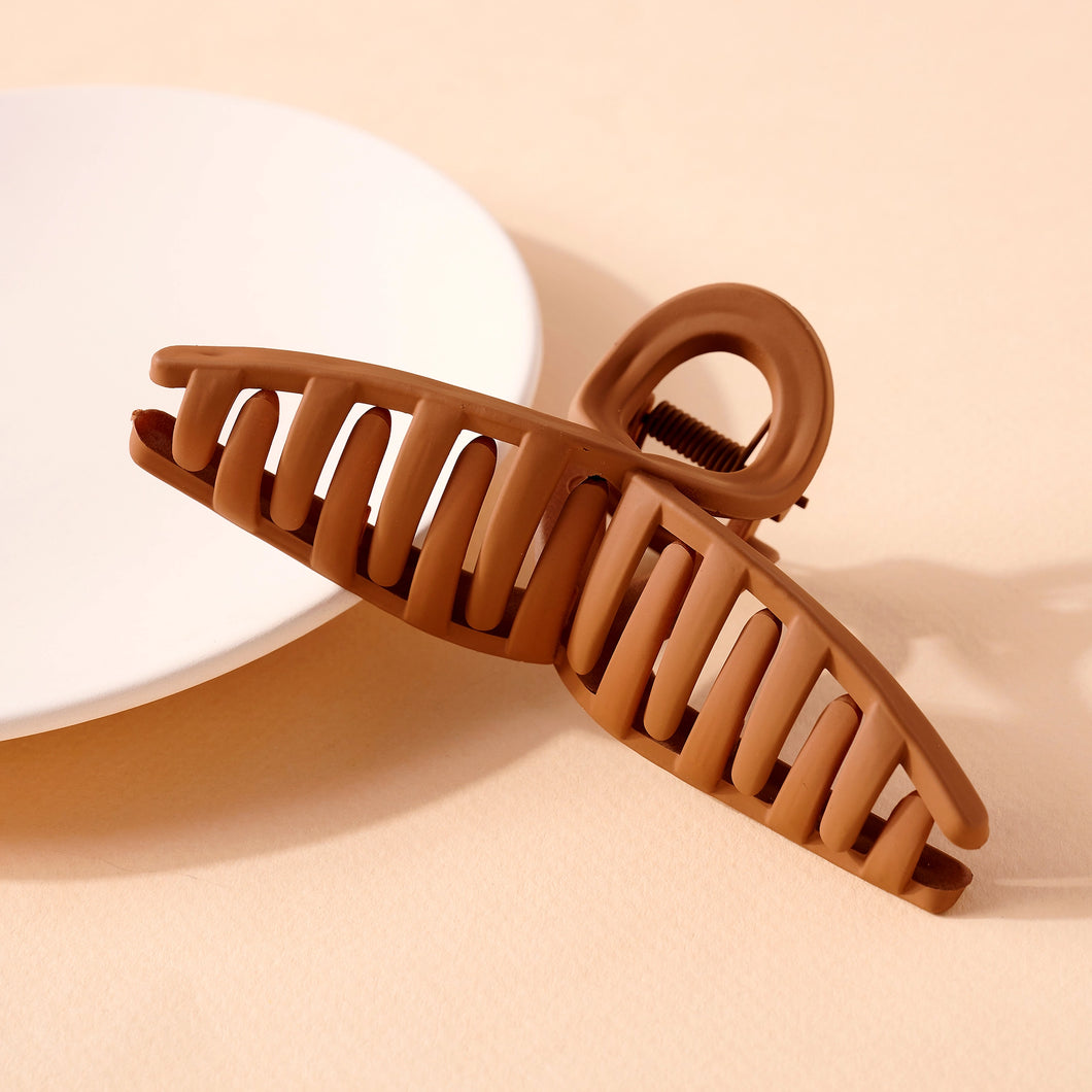 Acetate Brown Hair Claw