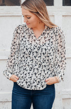 Load image into Gallery viewer, Tay Geometric Print Blouse
