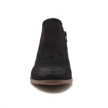 Load image into Gallery viewer, Brooks Black Suede Bootie
