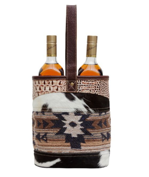 Aztec Double Wine Bag
