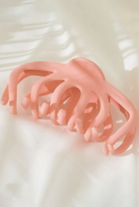 Solid Color Octopus Shaped Hair Claw