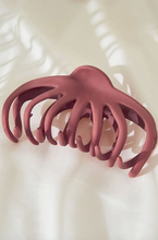 Load image into Gallery viewer, Solid Color Octopus Shaped Hair Claw
