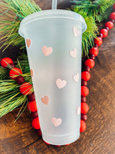 Load image into Gallery viewer, &quot;Mama Hearts&quot; Plastic Tumbler
