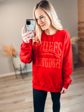 Load image into Gallery viewer, Chiefs Kingdom Red Sweatshirt
